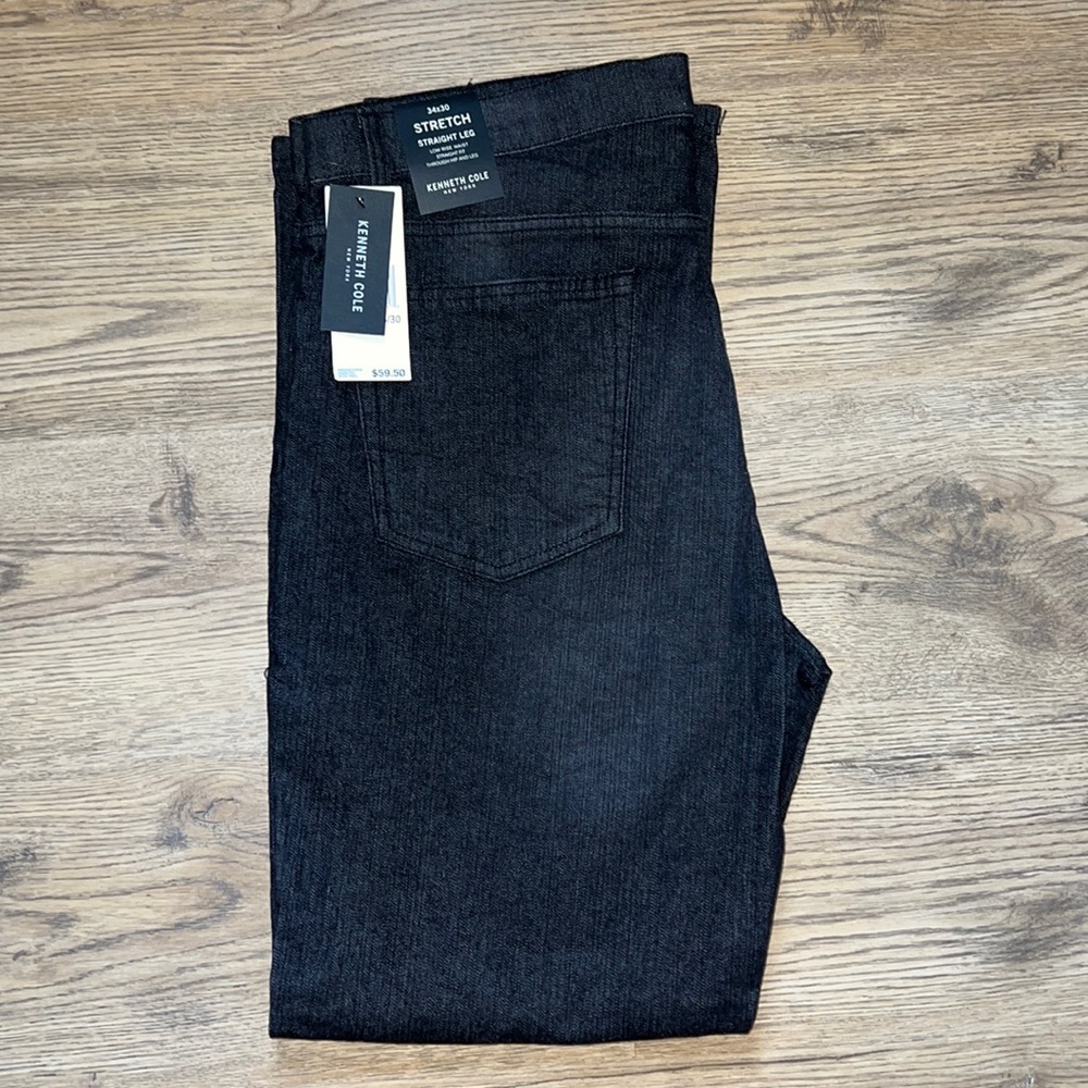 NWT Kenneth Cole Men’s straight leg jeans 34x30